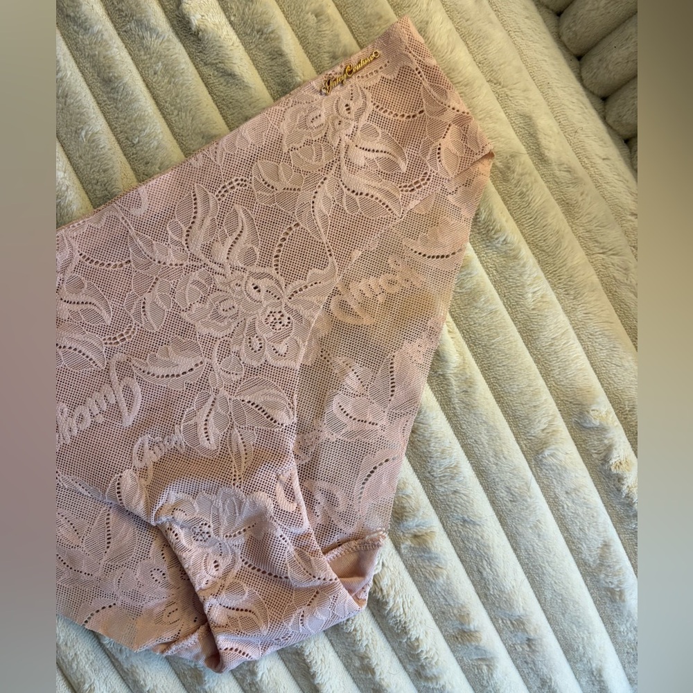 Juicy Couture Blush Pink Lace Panties